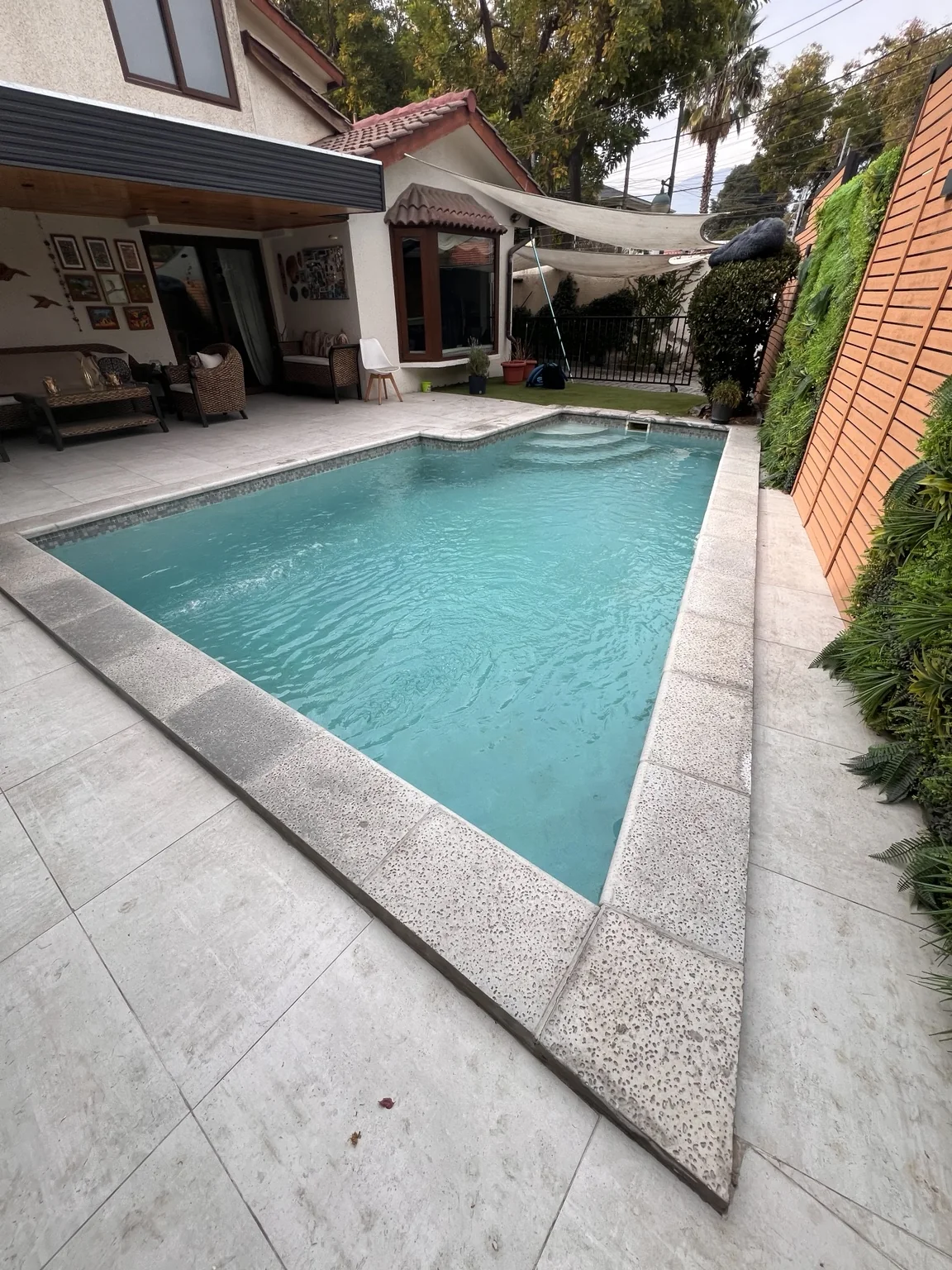 Mantención de piscina residencial